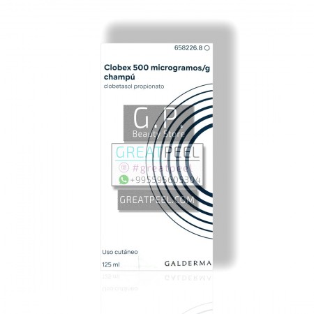 CLOBEX SHAMPOO 500 mcg / g | 125ml/4.23 fl oz